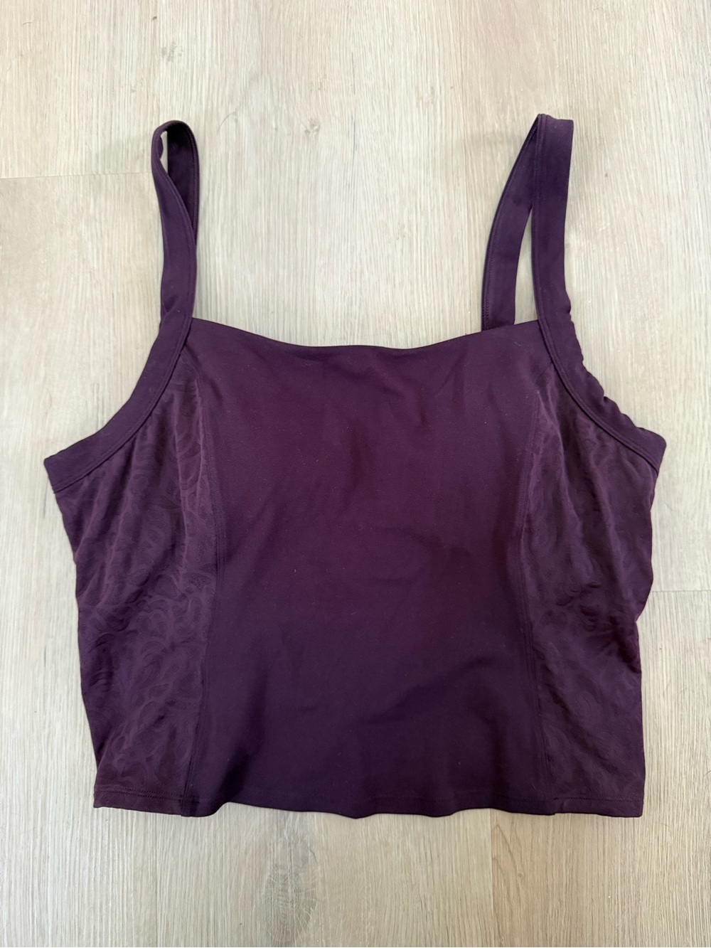 Lululemon Align Lave-Panel Tank Top Light Support, B/C cup size XL black plum